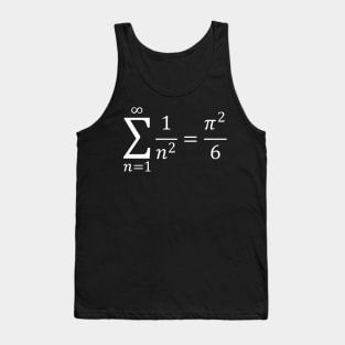 Sum Of Inverse Squared Numbers - Math And Algebra Basics Tank Top